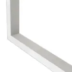 GLOBOSTAR® ALP-CORNER-SIDE90 BRIGHTRAIL 61779 Επιφανειακό / Κρεμαστό Προφίλ Αλουμινίου Γωνία με Λευκό Γαλακτερό Πατητό Κάλυμμα για Ταινίες LED IP20 - Γκρι Ανθρακί Ματ - Μ30 x Π5 x Υ7.5cm - Image 5