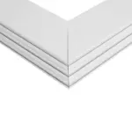 GLOBOSTAR® ALP-CORNER-IN90 BRIGHTRAIL 61780 Επιφανειακό / Κρεμαστό Προφίλ Αλουμινίου Γωνία με Λευκό Γαλακτερό Πατητό Κάλυμμα για Ταινίες LED IP20 - Λευκό Ματ - Μ30 x Π5 x Υ7.5cm - Image 6