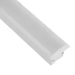 GLOBOSTAR® ALP-LINEAR RECESSA 61785-3M Χωνευτό Προφίλ Αλουμινίου με Λευκό Γαλακτερό Πατητό Κάλυμμα για Ταινίες LED IP20 - Λεuκό Ματ - Μ300 x Π3.5 x Υ4cm - Image 4