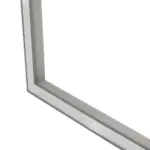 GLOBOSTAR® ALP-CORNER-SIDE90 RECESSA 61790 Χωνευτό Προφίλ Αλουμινίου Γωνία με Λευκό Γαλακτερό Πατητό Κάλυμμα για Ταινίες LED IP20 - Γκρι Ανθρακί Ματ - Μ30 x Π3.5 x Υ4cm - Image 5