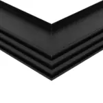 GLOBOSTAR® ALP-CORNER-IN90 RECESSA 61792 Χωνευτό Προφίλ Αλουμινίου Γωνία με Λευκό Γαλακτερό Πατητό Κάλυμμα για Ταινίες LED IP20 - Μαύρο Ματ - Μ30 x Π3.5 x Υ4cm - Image 6