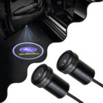 GloboStar® 81625 SUBARU Ghost Car Brand Logo Projector - Προτζέκτορας Προβολής Μάρκας Αυτοκινήτου LED CREE XHP35 3W 240lm 120° DC 12V IP20 Ψυχρό Λευκό 6000K - Image 2