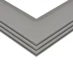 GLOBOSTAR® ALP-CORNER-IN90 RECESSA 61793 Χωνευτό Προφίλ Αλουμινίου Γωνία με Λευκό Γαλακτερό Πατητό Κάλυμμα για Ταινίες LED IP20 - Γκρι Ανθρακί Ματ - Μ30 x Π3.5 x Υ4cm - Image 6