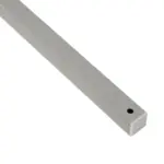 GLOBOSTAR® ALP-LINEAR GLOWTRACK 61798-3M Επιφανειακό Προφίλ Αλουμινίου με Λευκό Γαλακτερό Πατητό Κάλυμμα για Ταινίες LED IP20 - Γκρι Ανθρακί Ματ - Μ300 x Π2 x Υ2cm - Πακέτο 5 Τεμαχίων - Image 5