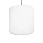 GLOBOSTAR® ROMINA 62001 Μοντέρνο Κρεμαστό Φωτιστικό Οροφής με Ντουί 1 x E27 AC 220-240V IP20 - Λευκό - Μ60 x Π60 x Υ65cm - Image 4