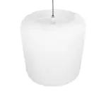 GLOBOSTAR® ROMINA 62001 Μοντέρνο Κρεμαστό Φωτιστικό Οροφής με Ντουί 1 x E27 AC 220-240V IP20 - Λευκό - Μ60 x Π60 x Υ65cm - Image 6
