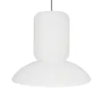 GLOBOSTAR® ROMINA 62003 Μοντέρνο Κρεμαστό Φωτιστικό Οροφής με Ντουί 1 x E27 AC 220-240V IP20 - Λευκό - Μ60 x Π60 x Υ51cm - Image 4