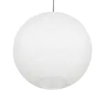 GLOBOSTAR® ROMINA 62005 Μοντέρνο Κρεμαστό Φωτιστικό Οροφής με Ντουί 1 x E27 AC 220-240V IP20 - Λευκό - Μ60 x Π60 x Υ55cm - Image 5