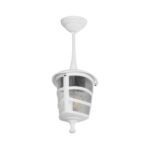 GLOBOSTAR® ZARDIN 203-0237 Vintage Φωτιστικό Οροφής με Ντουί 1 x E27 AC 220-240V IP44 - Λευκό - Μ17 x Π17 x Υ42cm - Image 2