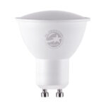 GLOBOSTAR® FLOODO 60105 Σποτ GU10 MR16 LED 8W 928lm 120° AC 220-240V IP20 Ψυχρό Λευκό 6000K Dimmable - Bridgelux SMD Chip - Μ5 x Π5 x Υ5.8cm - 3 Χρόνια Εγγύηση - Image 2
