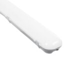 GLOBOSTAR® EMERGANO 60179 60cm Γραμμικό Βιομηχανικό Φωτιστικό Tri-Proof Τεχνολογίας Emergency με Ενσωματωμένη Μπαταρία Li-Ion 3.7V 2600mAH & Αυτονομία 3 Ώρες LED 24W 3120lm 120° AC 220-240V Αδιάβροχο IP65 Ψυχρό Λευκό 6000K - LUMILEDs SMD Chip & TÜV SÜD Driver - Γκρι με Γαλακτερό Κάλυμμα Πλαστικό PC - Μ60 x Π10.5 x Υ8cm - 5 Χρόνια Εγγύση - Image 2
