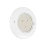 GLOBOSTAR® POOLARTY 61716 Υποβρύχιο Φωτιστικό για Σιντριβάνια/Πισίνες LED 8W 600lm 120° DC 12V Αδιάβροχο IP68 Θερμό Λευκό 2700K Dimmable - Bridgelux SMD Chip - 1m VDE Rubber Καλώδιο - Μ13 x Π13 x Υ2cm - 3 Χρόνια Εγγύηση - Image 2