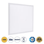 GLOBOSTAR® PANELETI 60208 Χωνευτό Panel Οροφής 60x60 LED 40W 3600lm 120° UGR<19 AC 220-240V IP20 Θερμό Λευκό 2700K - Lumileds SMD Chip & TÜV SÜD Driver - Λευκό Γαλακτερό - Μ60 x Π60 x Υ1.5cm / Q56 x 56cm - 5 Χρόνια Εγγύηση - Image 2