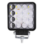 GLOBOSTAR® WORKPRO 85408 Προβολάκι LED 48W 4800lm 45° DC 10-30V Αδιάβροχο IP65 Ψυχρό Λευκό 6000K - CREE XBD 7D Chip - Μ10.8 x Π3.2 x Υ12.8cm - 2 Χρόνια Εγγύηση - Image 2