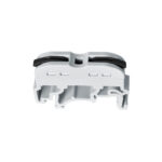 GloboStar® FAST-CONNECT 69901 Μονή Κλέμα Ράγας Ταχείας Σύνδεσης & Διακλάδωσης Καλωδίων για Ηλεκτρολογικούς Πίνακες - 1 x Είσοδος & 1 x Έξοδος με Συμβατή Διατομή Καλωδίων 0.2mm² έως 4mm² - 600V 32A Max - Μ4.5 x Π1 x Υ3.2cm - Γκρι & Μαύρο - Πακέτο 10 Τεμαχίων - 5 Years Warranty - Image 3