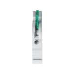 GloboStar® FAST-CONNECT 69902 Μονή Κλέμα Ράγας Ταχείας Σύνδεσης & Διακλάδωσης Καλωδίων για Ηλεκτρολογικούς Πίνακες - 1 x Είσοδος & 1 x Έξοδος με Συμβατή Διατομή Καλωδίων 0.2mm² έως 4mm² - 600V 32A Max - Μ4.5 x Π1 x Υ3.2cm - Γκρι & Πράσινο - Πακέτο 10 Τεμαχίων - 5 Years Warranty - Image 5