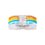 GloboStar® FAST-CONNECT 69908 Τριπλή Κλέμα Ταχείας Σύνδεσης & Διακλάδωσης Καλωδίων - 3 x Είσοδοι & 3 x Έξοδοι με Συμβατή Διατομή Καλωδίων 0.08mm² έως 2.5mm² - 250V/4KV 32A Max - Μ4 x Π4 x Υ1.5cm - Διάφανο με Πορτοκαλί, Κίτρινο & Μπλε - Πακέτο 5 Τεμαχίων - 5 Years Warranty - Image 3