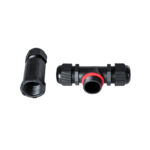 GLOBOSTAR® FAST-CONNECT 69917 Τριπλός Τ Σύνδεσμος Ταχείας Σύνδεσης & Διακλάδωσης Καλωδίων - 1 x Είσοδος & 2 x Έξοδος - Εσωτερική Τριπλή Κλέμα με Συμβατή Διατομή Καλωδίων 3 x 0.5mm² έως 3 x 2.5mm² - 450V 24A Max Αδιάβροχο IP68 - Μαύρο - Μ10 x Π10 x Υ3cm - Image 5