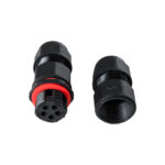 GLOBOSTAR® FAST-CONNECT 69919 Διπλός Ι Σύνδεσμος Ταχείας Σύνδεσης & Διακλάδωσης Καλωδίων - 1 x Είσοδος & 1 x Έξοδος - Εσωτερική Διπλή Κλέμα με Συμβατή Διατομή Καλωδίων 2 x 0.5mm² έως 2 x 1.5mm² - 450V 16A Max Αδιάβροχο IP68 - Μαύρο - Μ9 x Π2.5 x Υ2.5cm - Image 5