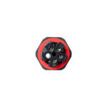 GloboStar® FAST-CONNECT 69921 Διπλός Ι Αδιάβροχος IP68 Σύνδεσμος Ταχείας Σύνδεσης & Διακλάδωσης Καλωδίων - 1 x Είσοδος & 1 x Έξοδος - Εσωτερική Τετραπλή Κλέμα με Συμβατή Διατομή Καλωδίων 4 x 0.5mm² έως 4 x 1.5mm² - 450V 16A Max - Φ2.5 x Υ9cm - Μαύρο - 5 Years Warranty - Image 6