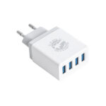 GloboStar® 69997 Φορτιστής Πρίζας Charger 4 x Type-A USB Port DC 5V 5.1A Max 5W - Image 2