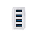 GloboStar® 69997 Φορτιστής Πρίζας Charger 4 x Type-A USB Port DC 5V 5.1A Max 5W - Image 5