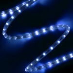 GLOBOSTAR® LIGHTUBE 70606 Φωτοσωλήνας LED 3.9W/m 117lm/m 360° DC 220-240V Αδιάβροχο IP65 36 x Diode Chip/m Μπλε Dimmable - Μ100 x Π1.2 x Υ1.2cm - 2 Χρόνια Εγγύηση - Image 2