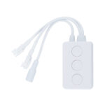 GloboStar® 70038 Ασύρματος LED Dream-Color Magic Digital RGBW Dual Controller Bluetooth με Χειριστήριο RF 16 Keys για LED Digital RGBW Προϊόντα 5v - 12v - 24v 2048 IC - Image 2