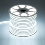 GLOBOSTAR® DOUBLESIDED 70480 Ταινία Neon Flex LED 12W/m 1080lm/m 240° DC 24V Αδιάβροχο IP65 120 x SMD2835 Chip/m Ψυχρό Λευκό 6000K Dimmable - Sanan SMD Chip - Μ100 x Π0.8 x Υ1.6cm - 3 Χρόνια Εγγύηση - Image 3
