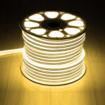 GLOBOSTAR® DOUBLESIDED 70482 Ταινία Neon Flex LED 12W/m 840lm/m 240° DC 24V Αδιάβροχο IP65 120 x SMD2835 Chip/m Θερμό Λευκό 2700K Dimmable - Sanan SMD Chip - Μ100 x Π0.8 x Υ1.6cm - 3 Χρόνια Εγγύηση - Image 3
