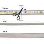 GLOBOSTAR® EPISLIM 70500 Ταινία LED 12W/m 1200lm/m 120° DC 220-240V Αδιάβροχη IP65 96 x SMD2835 Chip/m Ψυχρό Λευκό 6000K Dimmable - Epistar SMD Chip - Μ100 x Π1 x Υ0.5cm - 3 Χρόνια Εγγύηση - Image 5