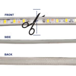 GLOBOSTAR® EPISLIM 70501 Ταινία LED 12W/m 1140lm/m 120° DC 220-240V Αδιάβροχη IP65 96 x SMD2835 Chip/m Φυσικό Λευκό 4500K Dimmable - Epistar SMD Chip - Μ100 x Π1 x Υ0.5cm - 3 Χρόνια Εγγύηση - Image 5