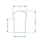 GLOBOSTAR® NEOVALE 70569 Ψηφιακή Pixel Addressable Ταινία Neon Flex LED 18W/m 900lm/m 120° DC 24V Αδιάβροχο IP65 60 x SMD5050 Chip/m 10 x Pixel/m Πολύχρωμο RGB Dimmable SPI/TTL Protocol IC WS2811 - Sanan SMD Chip - Μ100 x Π0.8 x Υ1.6cm - 3 Χρόνια Εγγύηση - Image 4