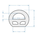 GLOBOSTAR® NEOTUBE 70592 Ταινία Neon Flex LED 12W/m 840lm/m 360° DC 220-240V Αδιάβροχο IP65 120 x SMD2835 Chip/m Θερμό Λευκό 2700K Dimmable - Sanan SMD Chip - Μ100 x Π1.3 x Υ1.3cm - 3 Χρόνια Εγγύηση - Image 4
