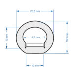 GLOBOSTAR® NEOTUBE 70598 Ταινία Neon Flex LED 18W/m 900lm/m 360° DC 220-240V Αδιάβροχο IP65 60 x SMD5050 Chip/m Πολύχρωμο RGB Dimmable - Sanan SMD Chip - Μ100 x Π2.1 x Υ2.1cm - 3 Χρόνια Εγγύηση - Image 4