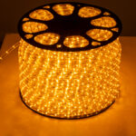 GLOBOSTAR® LIGHTUBE 70603 Φωτοσωλήνας LED 3.9W/m 137lm/m 360° DC 220-240V Αδιάβροχο IP65 36 x Diode Chip/m Ultra Θερμό Λευκό 2200K Dimmable - Μ100 x Π1.2 x Υ1.2cm - 2 Χρόνια Εγγύηση - Image 3