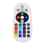 GLOBOSTAR® NEOVALE-B 70625 Dimmer / Controller με IR Ασύρματο Χειριστήριο 6A 1380W AC 220-240V σε DC 220-240V για έως 100 Μέτρα Neon Flex LED Αδιάβροχο IP65 Dimmable - Ασημί & Πορτοκαλί - Μ50 x 6 x Υ1.5cm - 2 Χρόνια Εγγύηση - Image 3