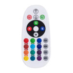 GLOBOSTAR® NEOTUBE-B 70645 Dimmer / Controller 6A με IR Ασύρματο Χειριστήριο 1380W AC 220-240V σε DC 220-240V για έως 100 Μέτρα Neon Flex LED Αδιάβροχο IP65 Dimmable - Ασημί & Πορτοκαλί - Μ50 x 6 x Υ1.5cm - 2 Χρόνια Εγγύηση - Image 4