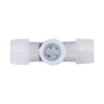 GLOBOSTAR® LIGHTUBE-AB 70660 T Σύνδεσμος για Φωτοσωλήνα LED Αδιάβροχο IP65 - Διάφανο - Μ6.5 x Π4 x Υ2cm - Image 4