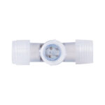 GLOBOSTAR® LIGHTUBE-AB 70663 + Σύνδεσμος για Φωτοσωλήνα LED Αδιάβροχο IP65 - Διάφανο - Μ6.5 x Π6.5 x Υ2cm - Image 4