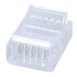 GLOBOSTAR® STRIPCON 70689 Ταχυσύνδεσμος για RGBW+WW Ταινία LED 12mm σε 12mm IP20 - Διάφανο - Μ1.9 x Π1.6 x Υ0.7cm - Image 3