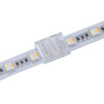 GLOBOSTAR® STRIPCON 70689 Ταχυσύνδεσμος για RGBW+WW Ταινία LED 12mm σε 12mm IP20 - Διάφανο - Μ1.9 x Π1.6 x Υ0.7cm - Image 4
