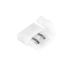 GLOBOSTAR® STRIPCON 70711 Ταχυσύνδεσμος για Μονόχρωμη Ταινία LED 10mm σε 10mm IP20 - Λευκό - Μ1.5 x Π1.5 x Υ0.5cm - Image 2