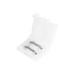 GLOBOSTAR® STRIPCON 70711 Ταχυσύνδεσμος για Μονόχρωμη Ταινία LED 10mm σε 10mm IP20 - Λευκό - Μ1.5 x Π1.5 x Υ0.5cm - Image 3