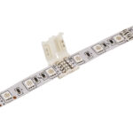 GLOBOSTAR® STRIPCON 70712 Ταχυσύνδεσμος για Ταινία LED RGB 10mm σε 10mm IP20 - Λευκό - Μ1.6 x Π1.5 x Υ0.5cm - Image 5