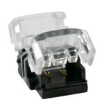 GLOBOSTAR® STRIPCON 70713 Ταχυσύνδεσμος για Μονόχρωμη Ταινία LED 8mm σε 8mm IP20 - Διάφανο - Μ1.3 x Π1.9 x Υ0.8cm - Image 3