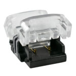 GLOBOSTAR® STRIPCON 70717 Ταχυσύνδεσμος για Μονόχρωμη Ταινία LED 10mm σε 10mm IP20 - Διάφανο - Μ1.5 x Π1.9 x Υ0.8cm - Image 3