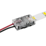 GLOBOSTAR® STRIPCON 70718 Ταχυσύνδεσμος για Μονόχρωμη Ταινία LED 10mm σε 2 Καλώδια IP20 - Διάφανο - Μ1.5 x Π2.4 x Υ0.8cm - Image 5