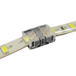 GLOBOSTAR® STRIPCON 70719 Ταχυσύνδεσμος για Μονόχρωμη Ταινία LED 10mm σε 10mm Αδιάβροχο IP65 - Διάφανο - Μ1.5 x Π1.9 x Υ0.8cm - Image 4