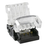 GLOBOSTAR® STRIPCON 70722 Ταχυσύνδεσμος για RGB Ταινία LED 10mm σε 4 Καλώδια IP20 - Διάφανο - Μ1.5 x Π2.4 x Υ0.8cm - Image 3